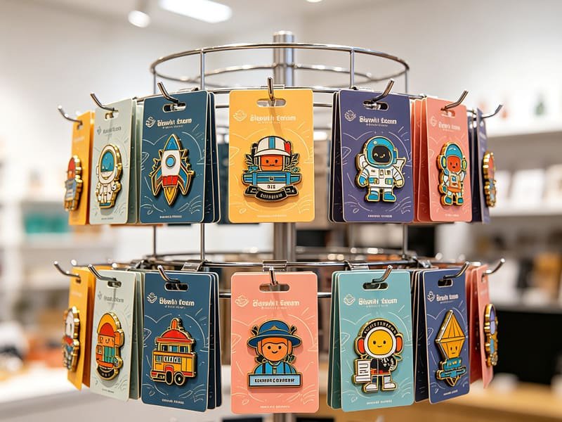 How to Display Enamel Pins